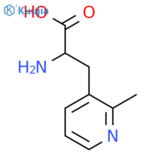 2-AMINO-3-(2-METHYLPYRIDIN-3-YL)PROPANOIC ACID structure