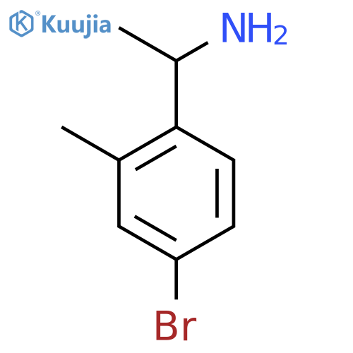 1-(4-Bromo-2-methylphenyl)ethan-1-amine structure