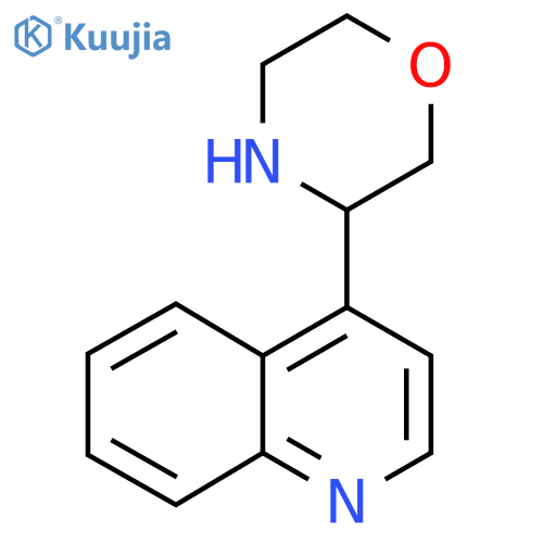 4-(morpholin-3-yl)quinoline structure