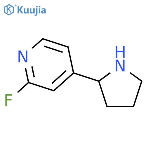 2-Fluoro isonornicotine structure