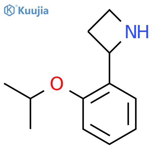 2-2-(propan-2-yloxy)phenylazetidine structure