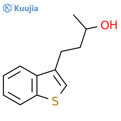 4-(1-benzothiophen-3-yl)butan-2-ol structure
