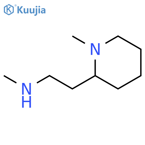 methyl2-(1-methylpiperidin-2-yl)ethylamine structure