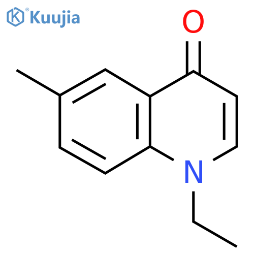 1-Ethyl-6-methyl-1H-quinolin-4-one structure
