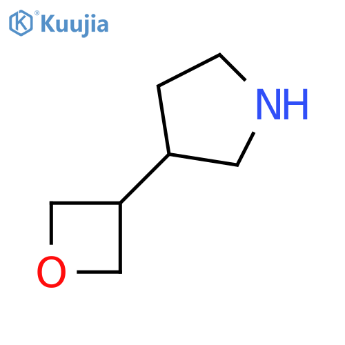 3-(Oxetan-3-yl)pyrrolidine structure