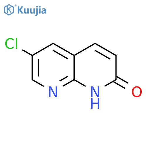 6-Chloro-1,8-naphthyridin-2(1H)-one structure