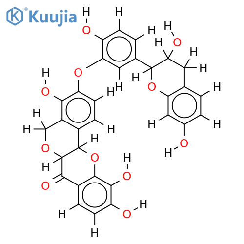 (+)-guibourtinidol- (3',4"-O)-7-hydroxy-epimopanone structure