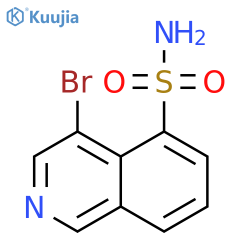 4-bromoisoquinoline-5-sulfonamide structure