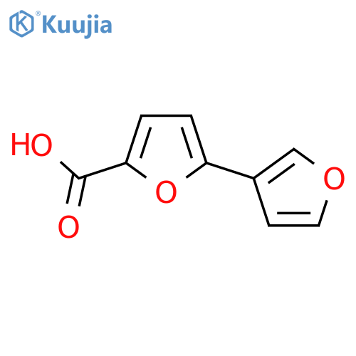 5-(Furan-3-yl)furan-2-carboxylic acid structure