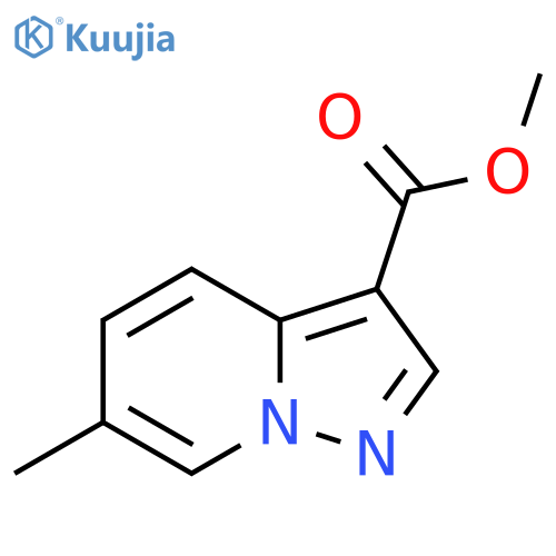 Methyl 6-methylpyrazolo[1,5-a]pyridine-3-carboxylate structure