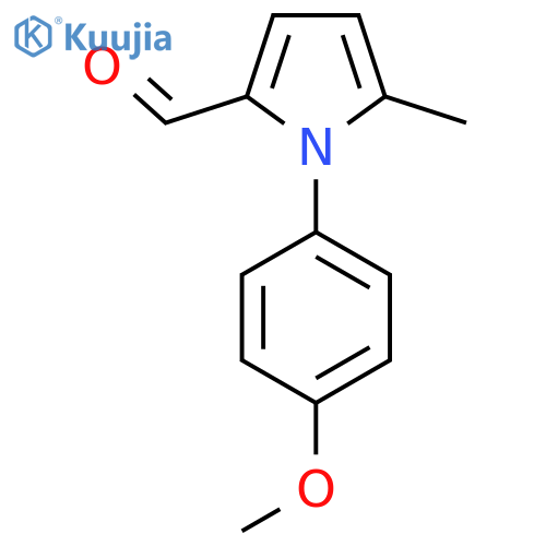 1-(4-Methoxyphenyl)-5-methyl-1H-pyrrole-2-carbaldehyde structure