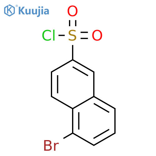 2-Naphthalenesulfonyl chloride, 5-bromo- structure