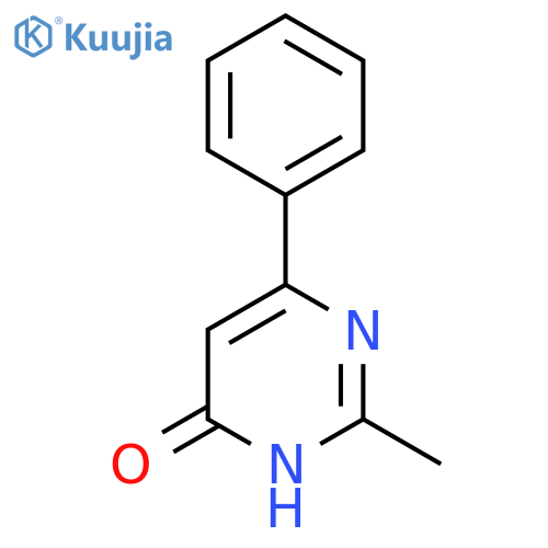4(3H)-Pyrimidinone, 2-methyl-6-phenyl- structure