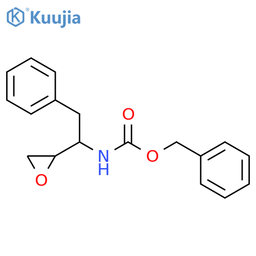 (2S,3S)-1,2-Epoxy-3-(Cbz-amino)-4-phenylbutane structure
