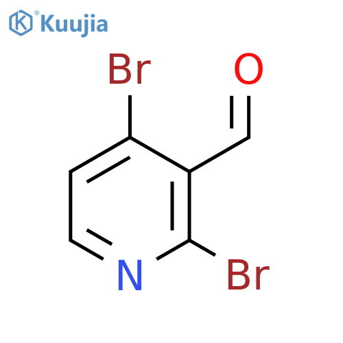 2,4-Dibromonicotinaldehyde structure
