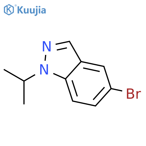 5-Bromo-1-isopropylindazole structure