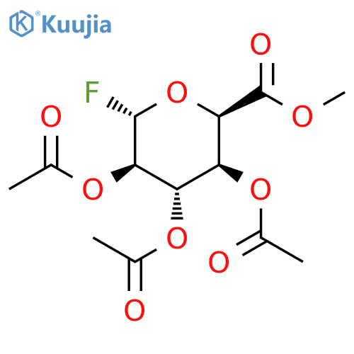 1-Deoxy-1-fluoro-2,3,4-triacetate Methyl Ester α-L-Idopyranuronic Acid structure