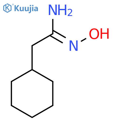 N-hydroxycyclohexaneethanimidamide structure