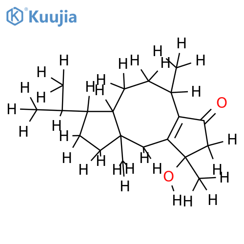 4alpha-hydroxyfusicocca-3(7)-en-6-one structure