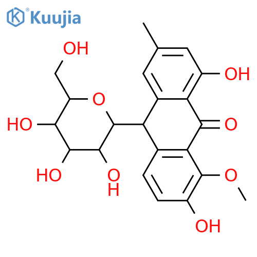 Aloin; (10R)-form, 1''-Deoxy, 7-hydroxy, 8-Me ether structure