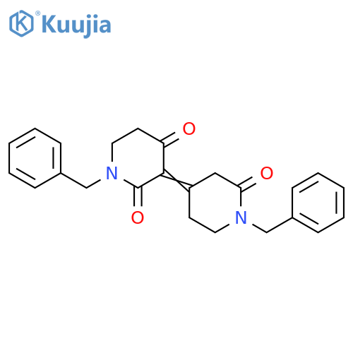 1-benzyl-3-(1-benzyl-2-oxo-piperidin-4-ylidene)piperidine-2,4-dione-B28319 structure