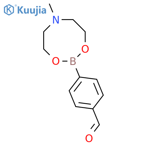 4-(6-Methyl-1,3,6,2-dioxazaborocan-2-yl)benzaldehyde structure