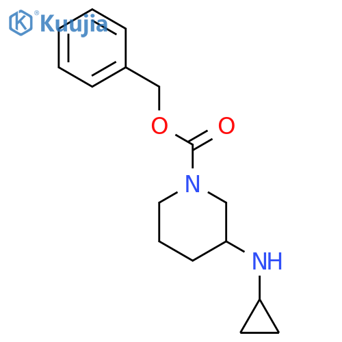1-Cbz-3-(cyclopropylamino)piperidine structure