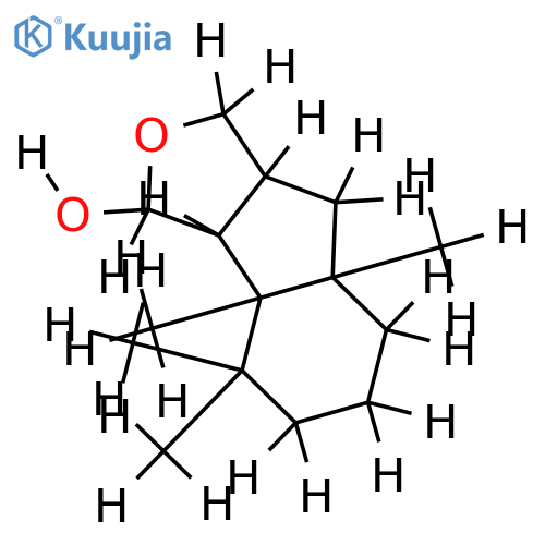 3b,4,4,7a-tetramethyl-1-H-decahydroindenofuran-3-ol structure