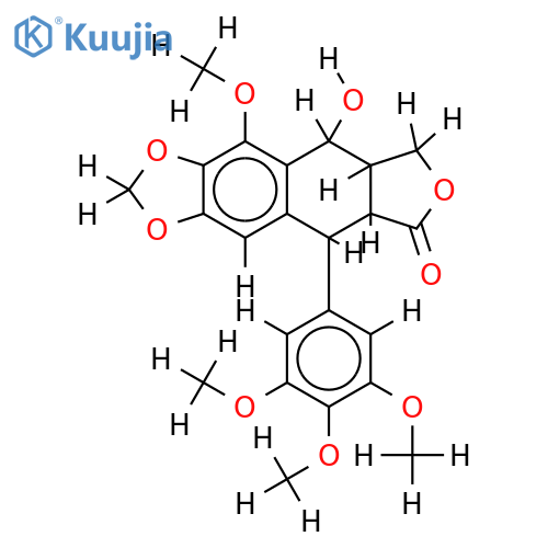 2'-methoxypicrododophyllotoxin structure