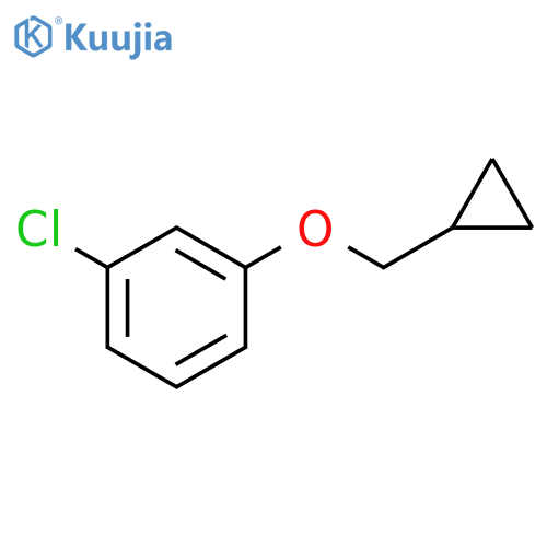 1-Chloro-3-(cyclopropylmethoxy)benzene structure