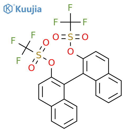 (S)-(+)-1,1'-Binaphthyl-2,2'-diyl Bis(trifluoromethanesulfonate) structure