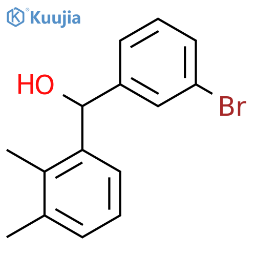 (3-Bromophenyl)(2,3-dimethylphenyl)methanol structure