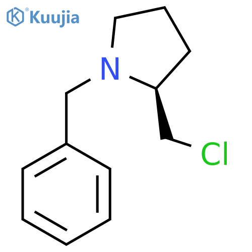 (S)-1-Benzyl-2-chloromethyl-pyrrolidine structure