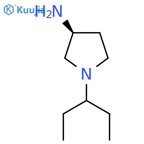 (3S)-1-(pentan-3-yl)pyrrolidin-3-amine structure