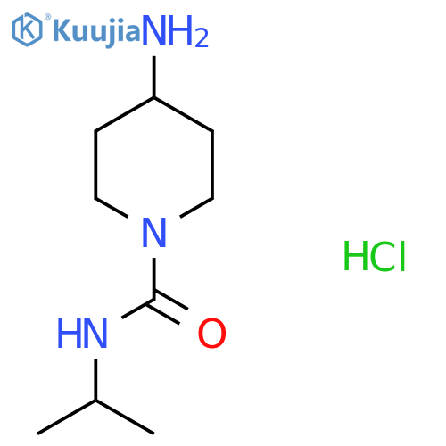 4-Amino-N-isopropylpiperidine-1-carboxamide hydrochloride structure