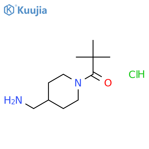 N-Pivaloyl-4-aminomethylpiperidine Hydrochloride structure