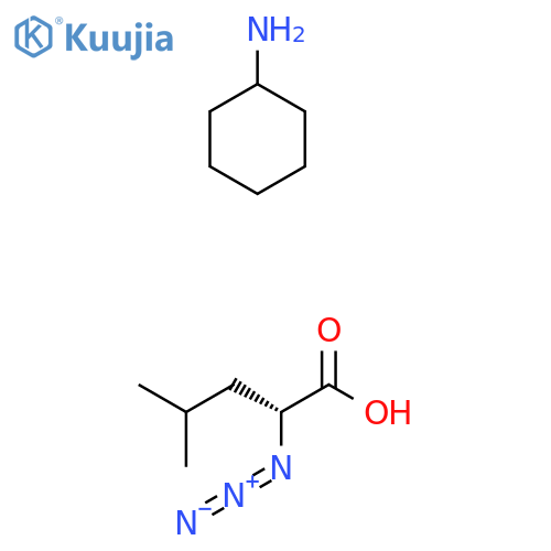 L-Azidoleucine CHA salt structure