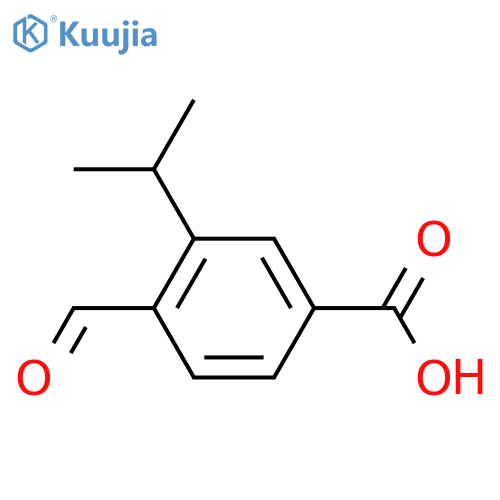 4-Formyl-3-isopropylbenzoic acid structure