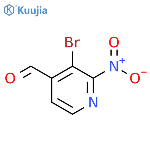 3-Bromo-2-nitroisonicotinaldehyde structure