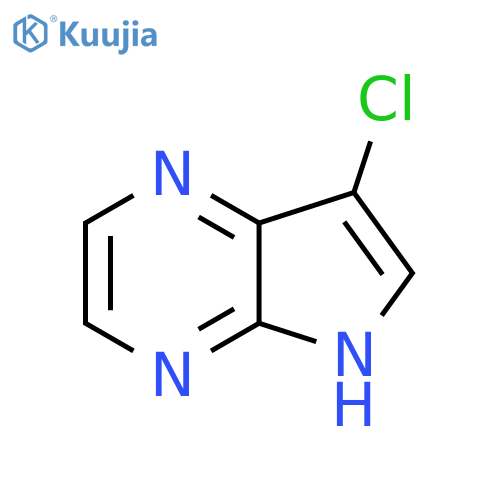 7-Chloro-5H-pyrrolo[2,3-b]pyrazine structure