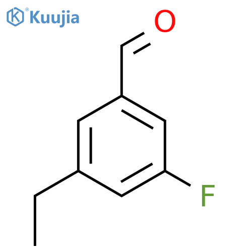 3-Ethyl-5-fluorobenzaldehyde structure