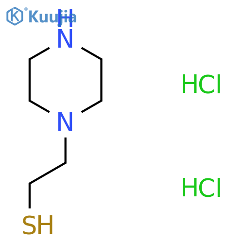 2-(Piperazin-1-yl)ethane-1-thiol dihydrochloride structure