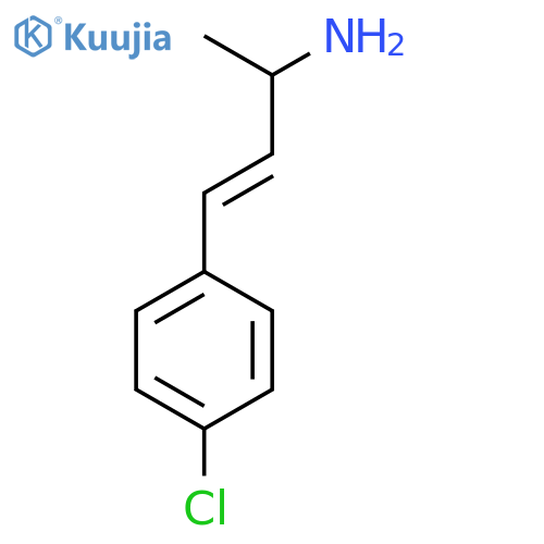 4-(4-chlorophenyl)but-3-en-2-amine structure