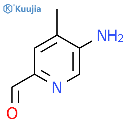 5-Amino-4-methylpicolinaldehyde structure