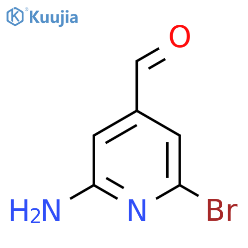 2-Amino-6-bromoisonicotinaldehyde structure