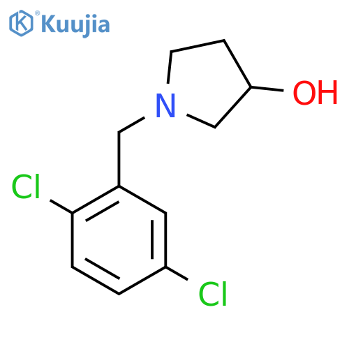 1-(2,5-Dichloro-benzyl)-pyrrolidin-3-ol structure