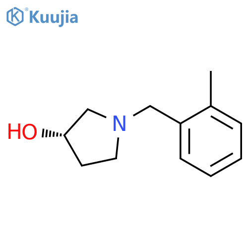 (S)-1-(2-Methylbenzyl)pyrrolidin-3-ol structure