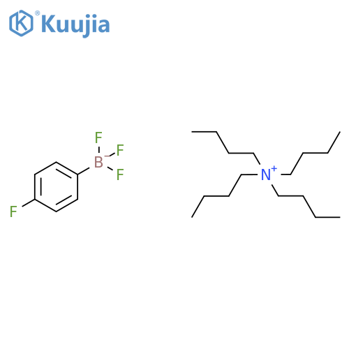 Tetrabutylammonium 4-Fluorophenyltrifluoroborate structure