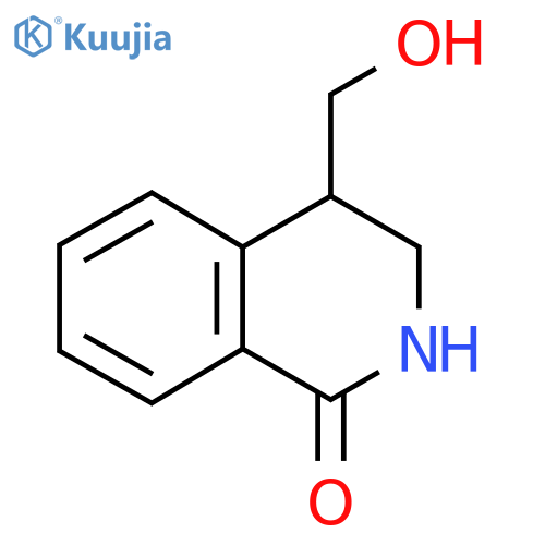 4-(Hydroxymethyl)-1,2,3,4-tetrahydroisoquinolin-1-one structure