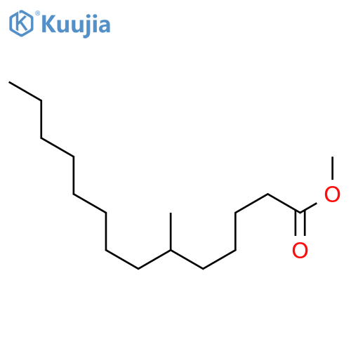 6-Methyltetradecanoic Acid Methyl Ester structure